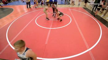 100 lbs Consolation - Blaike Ivie, Salina Wrestling Club vs Leelan McWhorter, Salina Wrestling Club