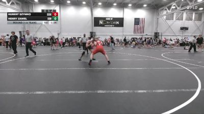 165 lbs Round 2 (4 Team) - Hubert Szymko, South Side WC Black vs Henry Zawel, Dirty Den Wrestling