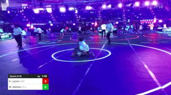 130 lbs Round Of 16 - Kalynn Lyons, Nebraska Wr Ac vs Makena Heston, Columbine Girls Wrestling