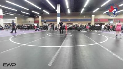 67 lbs Rr Rnd 3 - Ethan Wilson, Crutchmer Wrestling vs Rosalie Wood, Apex Grappling Academy