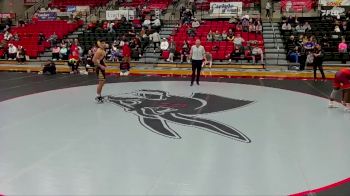 157 lbs Champ. Round 1 - Darnai Heard, Grand View vs Micah Castro, Fort Hays State