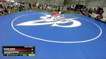 160 lbs 2nd Wrestleback (16 Team) - Kyler Tabor, Oklahoma Red FS vs Bronson Baxter, Team Texas