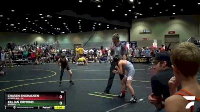 70 lbs Semis & 1st Wrestleback (8 Team) - Chasen Enghausen, Illinois KIA vs Killian Ormond, BadBass