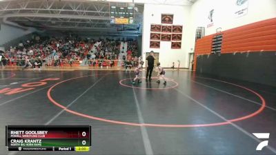 58-63 lbs Round 3 - Rhett Goolsbey, Powell Wrestling Club vs Craig Krantz, North Big Horn Rams