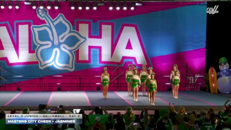Masters City Cheer - Jasmines [2025 L3 Junior - D2 - Small Day 2] 2025 Aloha Gatlinburg Showdown
