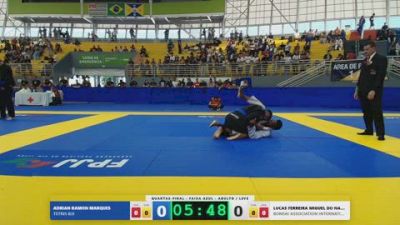 LUCAS FERREIRA MIGUEL DO NASCIME vs ADRIAN RAMON MARQUES 2026 FPJJ Circuito Paulista GI Etapa 3