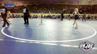 58 lbs Consi Of 8 #1 - Colton Tecumseh, Mojo Grappling Academy vs Rodie Brite, Newcastle Youth Wrestling