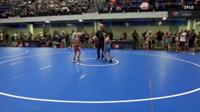59 lbs Cons. Quarters - Luke Brown, Open Mats Wrestling Club vs Gustavo Vega, Black Flag Wrestling Academy, Inc