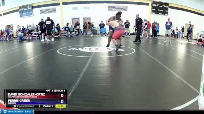 285 lbs Cons. Round 1 - David Gonzalez-Ortiz, Valparaiso Wrestling Club vs Perris Green, Indiana