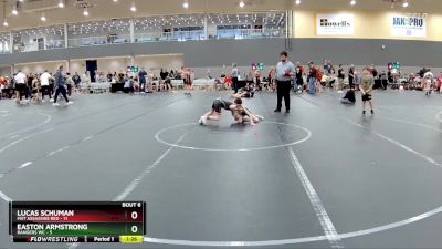 60 lbs Round 3 - Lucas Schuman, Mat Assassins Red vs Easton Armstrong, Rangers WC