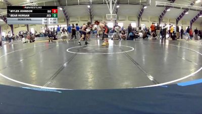 197 lbs Semifinal - Myles Johnson, Ohio Northern Univerity vs Bear Horgan, John Carroll