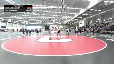 285 lbs Round 5 - Alex Semenenko, Brown vs Brendan Gilchrist, Sacred Heart