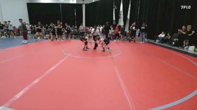 72 lbs Round 2 - Lincoln Brower, Mat Assassins Black vs Ronan Smith, East Carolina Elite