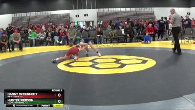 95 lbs Round 3 (8 Team) - Danny McDermott, PA Alliance vs Hunter Pierson, Legacy National