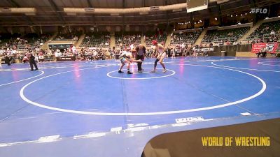 125 lbs Consi Of 32 #2 - Christian Gipson, Woodward vs Tristen Dood, Ares Wrestling Club