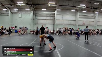 80 lbs Round 6 (8 Team) - Zavier Olver, Mat Assassins vs Kaleb Pollock, Full Circle