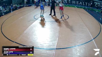 120 lbs Round 4 (16 Team) - Maliyah Garcia, Idaho vs Olivia Gutierrez, Idaho 2