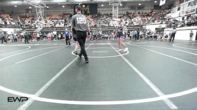 110 lbs Round Of 16 - Brailyn Schroeder, Standfast OKC vs Jayden Swain, Perryville Elite Wrestling