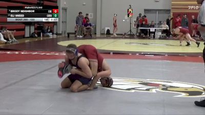 133 lbs 1st Place Match - Brody Neighbor, Coe vs Eli Sneed, Cornell College