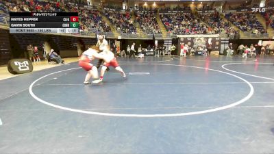 150 lbs Consy 2 - Hayes Hepfer, Clearfield vs Gavin South, Connellsville