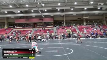 75 lbs Round 5 (6 Team) - Lynkin Carter, The Untouchables vs Emmeline Berry, Nebraska Wrestling Academy
