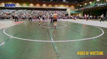 100 lbs Quarterfinal - Alexis Baker, Team Coalinga vs Kayla Mougeotte, Cats Wrestling Club