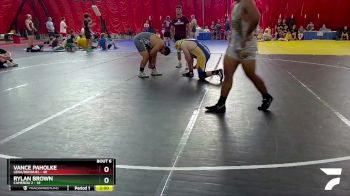 285 lbs Round 3 (4 Team) - Vance Paholke, Lena/Bonduel vs Rylan Brown, Cameron 2