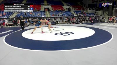 140 lbs Cons. Sub-rd Of 32 - Michelle Gavilanes, NJ vs Cheyanne Wolfard-Henry, WA