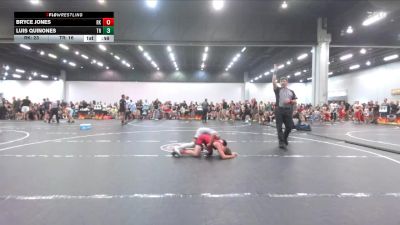 68 lbs Round 2 (8 Team) - Bryce Jones, Rising Kingz vs Luis Quinones, Top Rank