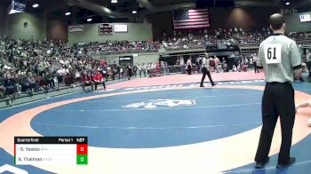 Quarterfinal - Skyler Yeates, Bear River vs Bridger Thalman, Mountain Crest