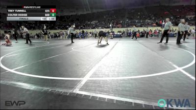 195 lbs Final - Trey Tunnell, Keystone Kids Wrestling Club vs Colter Hodge, Harrah Little League Wrestling