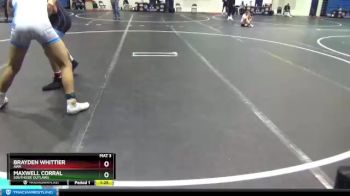 163 lbs Round 1 - Brayden Whittier, AWA vs Maxwell Corral, Southside Outlaws