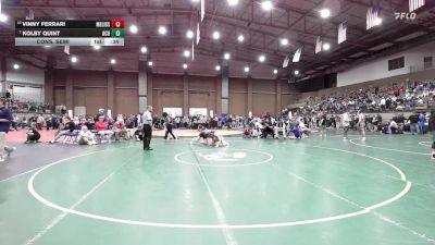 132 lbs Cons. Semi - Kolby Quint, Arkansas City vs Vinny Ferrari, Melissa