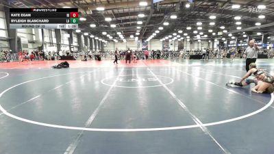120 lbs Round Of 32 - Kate Egan, RI vs Ryleigh Blanchard, LA