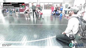 61-64 lbs Rr Rnd 2 - Genesis Delaney, Wolfpak Wrestling vs Landon Oconner, Tonkawa Takedown Club