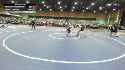 132 lbs Round Of 32 - Jeremiah Waldschmidt, Ponderosa vs Bennett Hinkins, Herriman