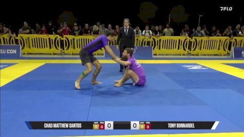 Tony Bonnardel vs Chad Matthew Santos 2025 Pan IBJJF Jiu-Jitsu No-Gi Championship