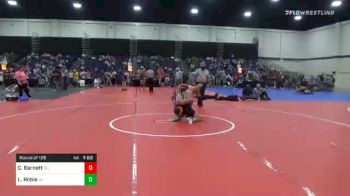 138 lbs Prelims - Casey Barnett, OH vs Luke Robie, VA