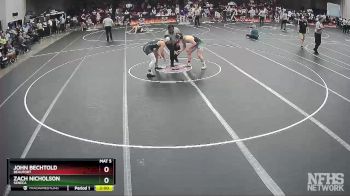 3A 195 lbs Quarterfinal - Zach Nicholson, Seneca vs John Bechtold, Beaufort