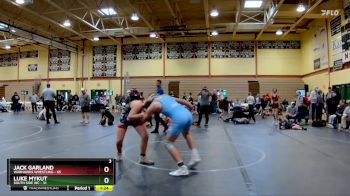 160 lbs Round 6 (10 Team) - Jack Garland, Warhawks Wrestling vs LUKE MYKUT, South Side WC