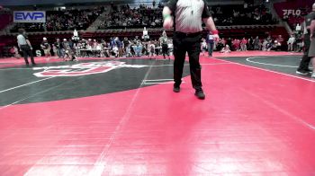 66 lbs Quarterfinal - Braxon Rodgers, Barnsdall Youth Wrestling vs Luke Griffin, Muskogee Rougher Youth Wrestling