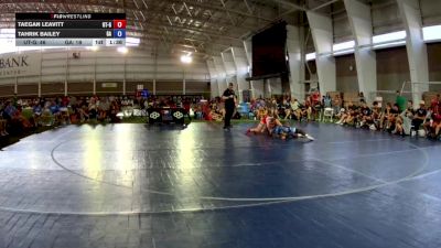 120 lbs Taegan Leavitt, Utah Gold vs Tahrik Bailey, Georgia