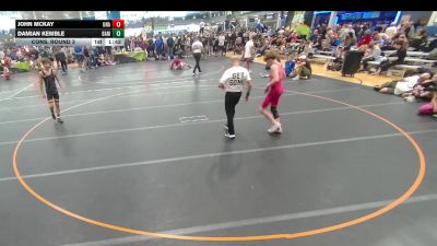 113 lbs Cons. Round 3 - Damian Kemble, Unattached vs John McKay, Unattached