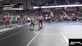 61 lbs Cons. Round 2 - Stetson Madl, Independence vs Sawyer Watkins, Hoxie Kids