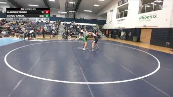 184 lbs Cons. Round 2 - Aladdin Fenaoui, York vs Sergio Garcia, Messiah