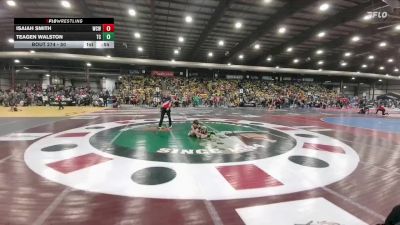 50 lbs Cons. Round 3 - Isaiah Smith, Watford City Wolves vs Teagen Walston, Team Champs