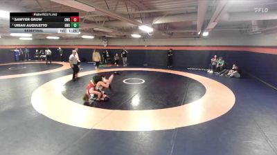 144 lbs Semifinal - Uriah Auguletto, Syracuse Wrestling Club vs Sawyer Grow, Champions Wrestling Club