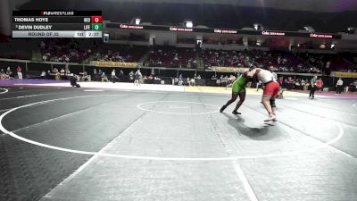 285 lbs Round Of 32 - Thomas Hoye, Northeastern vs Devin Dudley, Life
