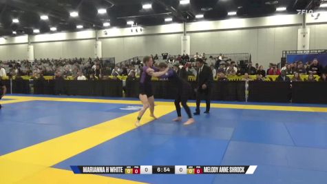 Melody Anne Shrock vs Marianna H White 2024 World IBJJF Jiu-Jitsu No-Gi Championship