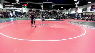 144 lbs Champ. Round 2 - Jacob Dalton, Heritage vs Ehren Thompson, Chaparral